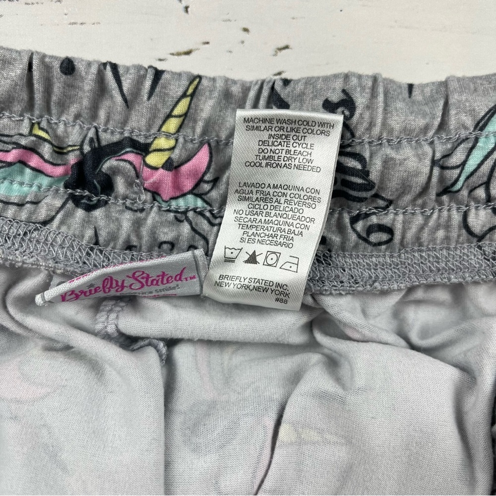 Briefly Stated Unicorn Sleep Jogger XL - Picture 6 of 6